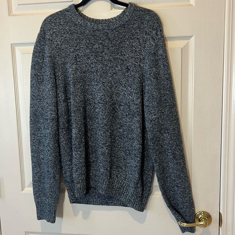 Original Penguin by Munsingwear Cotton Knit Pullover Sweater Blues, Sz‎ Large